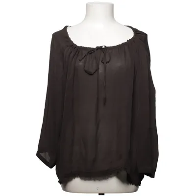 Blouse (Bruin) van Custommade Zijde