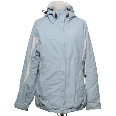 Skijacke (Blau, Weiß) von Warp Polyamid, Polyester