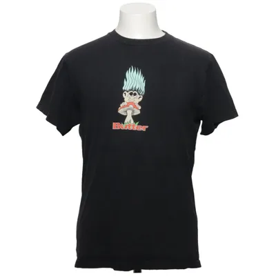 T-shirt (Zwart) van Buttergoods Katoen