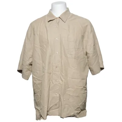 Chemise à manches courtes (Beige) de Haggar Polyester, Viscose