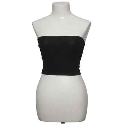 Tube Top (Schwarz) von ASOS Design Elasthan, Bio-Baumwolle
