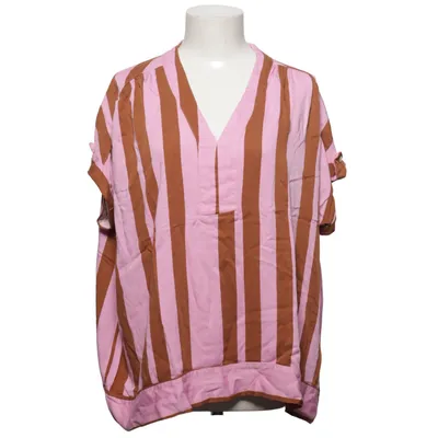 Bluse (Pink, Braun) von NÜ Denmark Recyceltes Polyester, Viskose