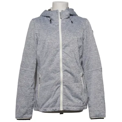 Outdoor jacket (Gray, White) from Icepeak Polyamide, Polyester