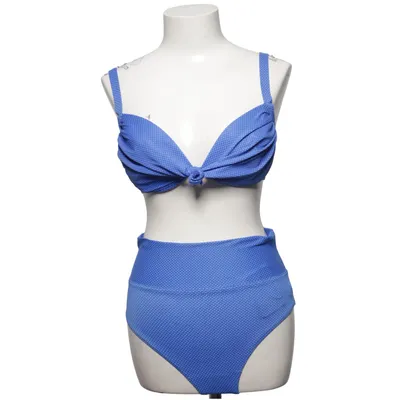 Bikini (Blå, Hvid) fra Saltabad Elastan, Polyamid