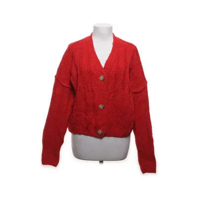 Cardigan (Rød) fra Sassy Classy Akryl, Polyamid, Viscose, Uld
