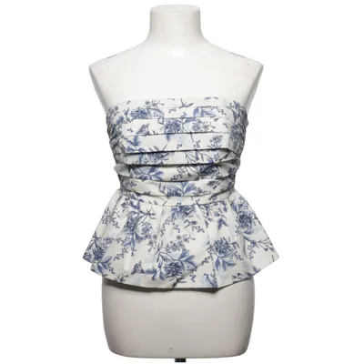 Tube top (Blauw, Wit) van M&S Katoen