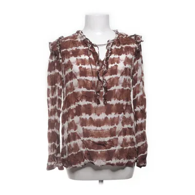 Knytblus (Brun, Vit) från Moliin Copenhagen Viskos