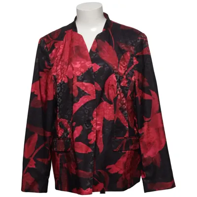Blazer (Noir, Rouge) de KS Selection Élasthane, Polyester