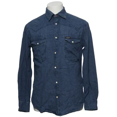 Chemise en jean (Bleu) de Wrangler Coton
