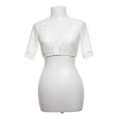 Crop top (Blanc) de Krüger Élasthane, Polyamide
