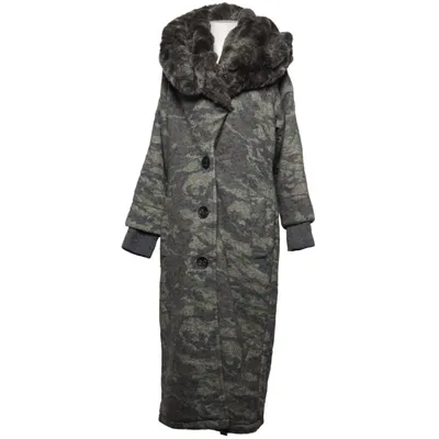 Frakke (Grøn, Grå) fra Nör Akryl, Bomuld, Polyamid, Polyester, Polyurethan, Viscose, Uld