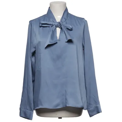 Pussy bow blouse (Blue) from STOCKH LM Polyester