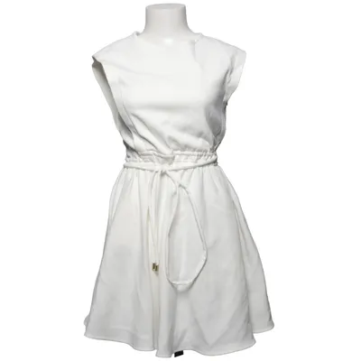 Kjole (Hvid) fra Maje Elastan, Polyester, Viscose