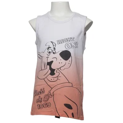 Tanktop  (Hvid, Orange) fra Scooby-Doo Bomuld