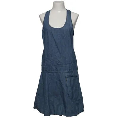 Denim jurk (Blauw) van Ichi Katoen, Polyester