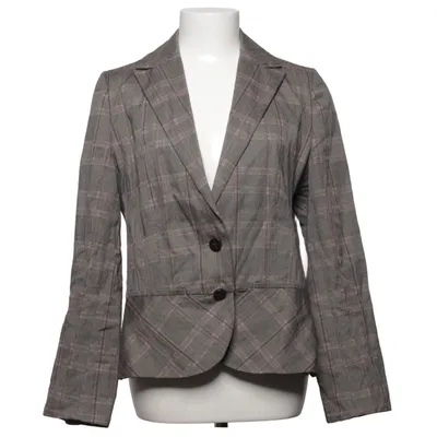Blazer (Gris, Multicolore) de Anastacia by s.Oliver Acétate, Coton, Fibre métallique, Polyester, Viscose