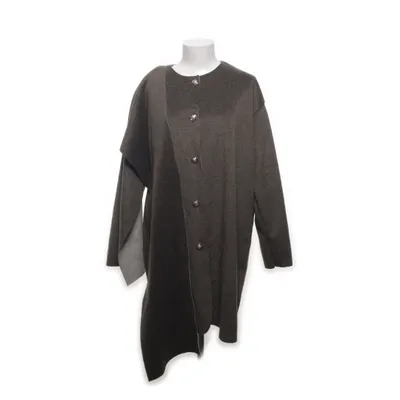 Frakke (Grøn) fra New Collection Polyester, Viscose
