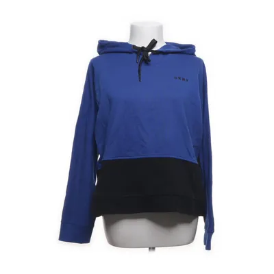 Huvtröja (Blå, Svart) från DKNY Sport Bomull, Polyester