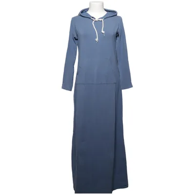 Capuchon jurk (Blauw) van Everyday Basic Katoen, Elastaan
