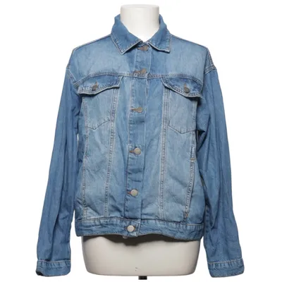 Jeansjacka (Blå) från Boohoo Blue Bomull
