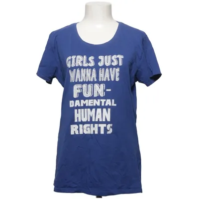T-shirt (Blå) fra Spreadshirt Bomuld