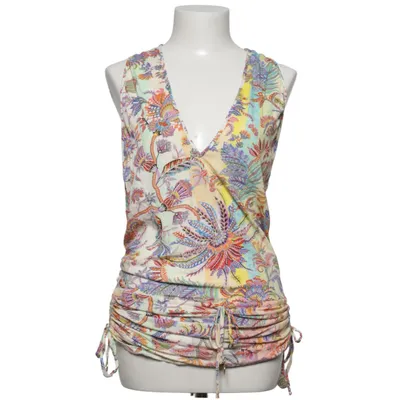 Robe (Beige, Multicolore) de Luli Fama Nylon