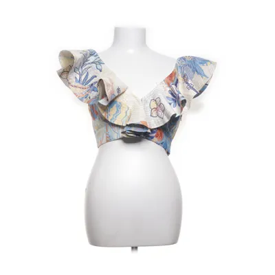 Crop top (LLRE22029) de Leo Lin Coton, Lin, Soie