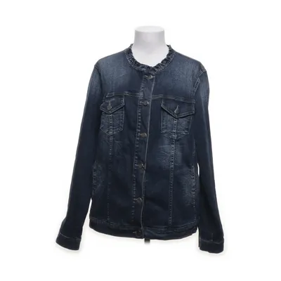 Jeansjacka (Blå) från Persona by Marina Rinaldi Bomull, Elastan, Polyester