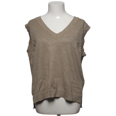 Pull sans manches (Beige) de Jensen Polyester, Viscose