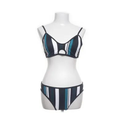 Bikini (Svart, Blå, Vit) från Cupshe Elastan, Polyamid, Polyester