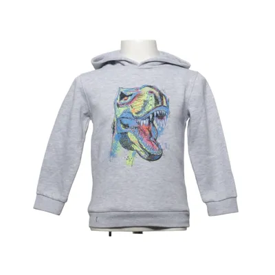 Hoodie (Gray, Multicolored) from Dunnes Stores Cotton, Polyester