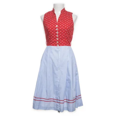 Dirndl (Blå, Rød, Hvid) fra Hammerschmid Bomuld, Polyester