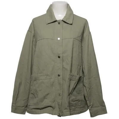 Overshirt (Green) from New Look Curves Cotton
