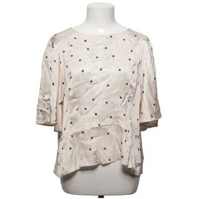 Topp (Beige, Svart) från Maja Roos Silke, Viskos