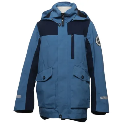 Winter jacket (Blue, Black, Multicolored) from Reima Polyester, Polyurethane