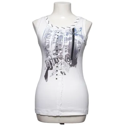 Tanktop (Wit, Meerkleurig) van Marc Cain Sports