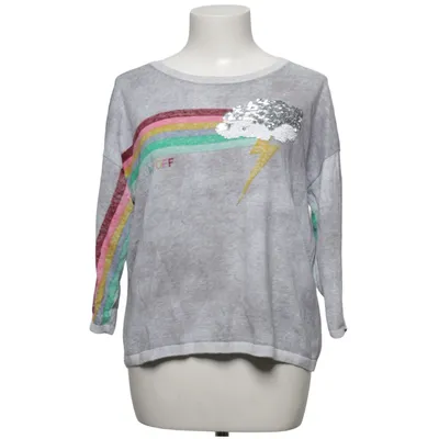 Sweater (Gray, Multicolored) from Oui Cotton