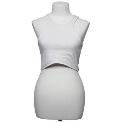 Crop Top (Weiß) von Dr. Denim Baumwolle, Elasthan