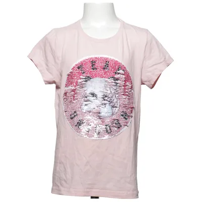 T-shirt (Pink) from Emoji Cotton, Elastane
