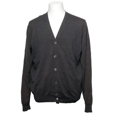 Cardigan (Grijs) van John Smedley Merinowol