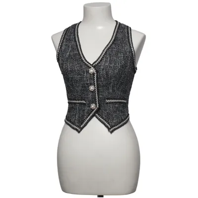Vest (Sort, Hvid) fra Cider Polyester