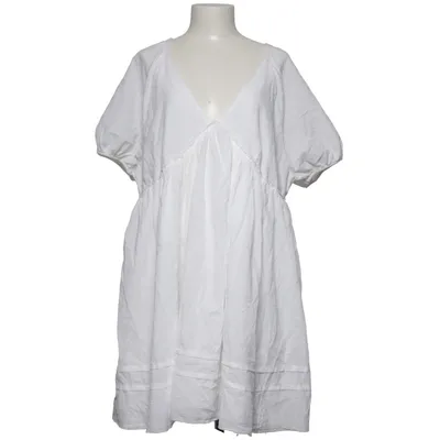 Jurk (Wit) van Divided by H&M Katoen, Polyester