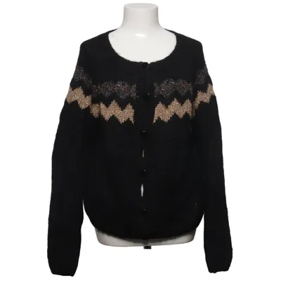 Kofta (Svart, Flerfärgad) från La Fée Maraboutée Akryl, Metallfiber, Mohair, Polyamid, Viskos