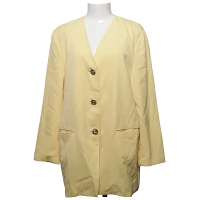 Blazer (Geel) van GR Design Polyester, Wol