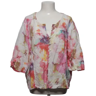 Blouse (Pink, Multicolored) from Almia Linen