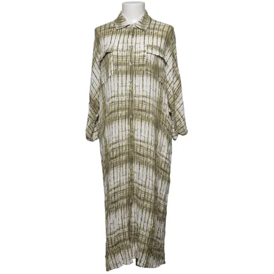 Shirt dress (Green, White) from I Am