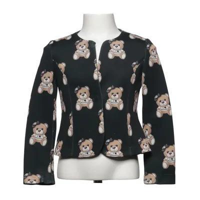 Blazer (Sort, Brun, Hvid) fra Monnalisa Elastan, Polyester