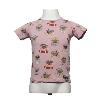 T-shirt (Pink, Multicolored) from Villervalla Elastane, Organic cotton