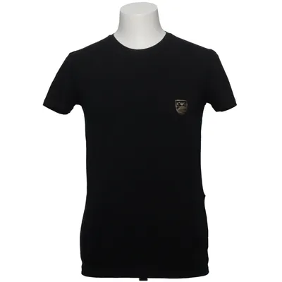 T-shirt (Zwart) van Emporio Armani Underwear Katoen, Elastaan