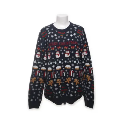 Pull de Noël (Bleu, Multicolore) de Yourturn Acrylique